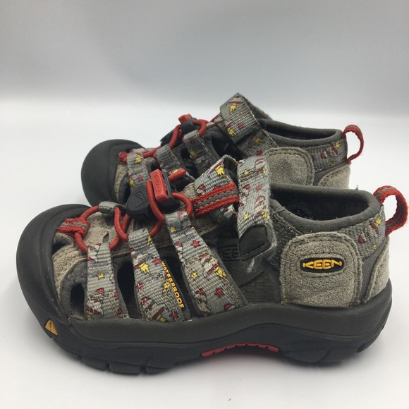 Keen Other - Keen Rocket Newport H2O 9 Kid Sandal Gray Red
